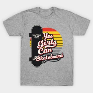 Girls Can Skateboard, Skateboarding T-Shirt